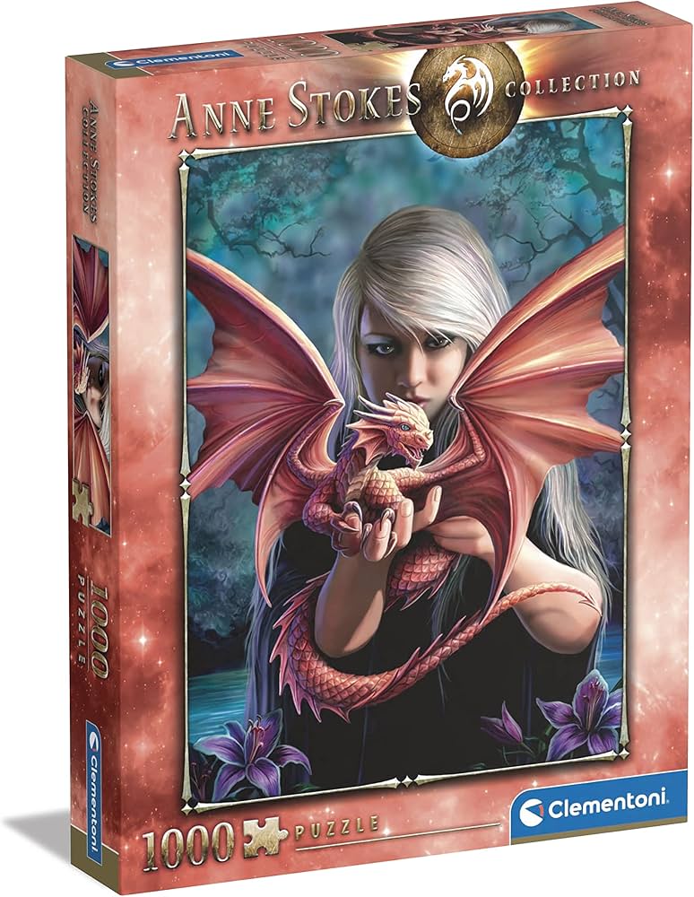 Puzzle 1000 Piese Anne Stokes - Dragonkin / 6