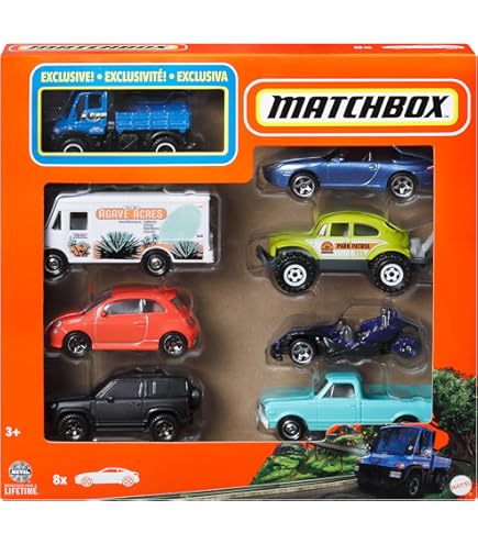 Set 8 masinute Matchbox - Exclusiv - Volvo 2016 V60 Wagon