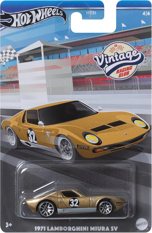 Hot Wheels Vintage Racing Club 1:64 - 1971 Lamborghini Miura SV / 3