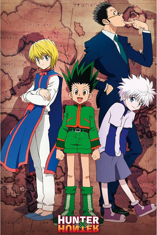 HUNTER X HUNTER - Poster - "Heroes" (91.5x61)