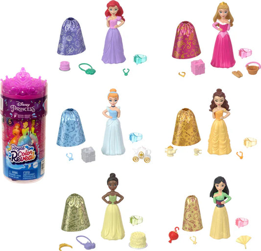 Mini Papusi Printese Disney Royal Color Reveal / 4