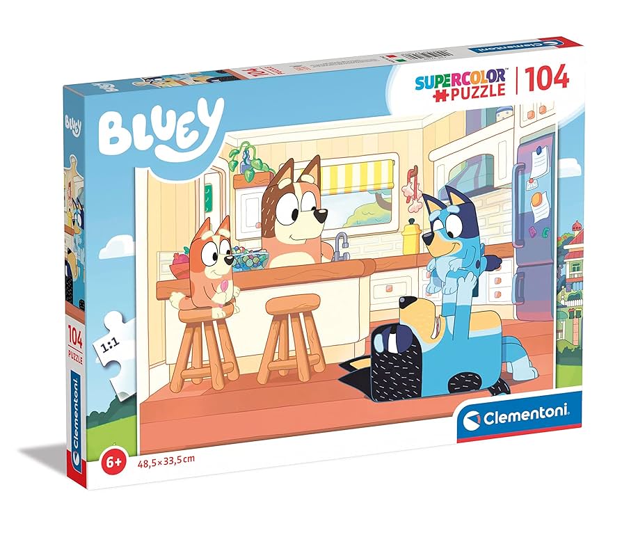 Puzzle 104 Piese - Bluey