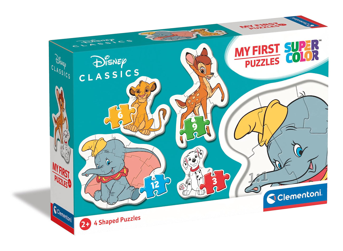 My First Puzzles 3-6-9-12 - Disney Classics / 6