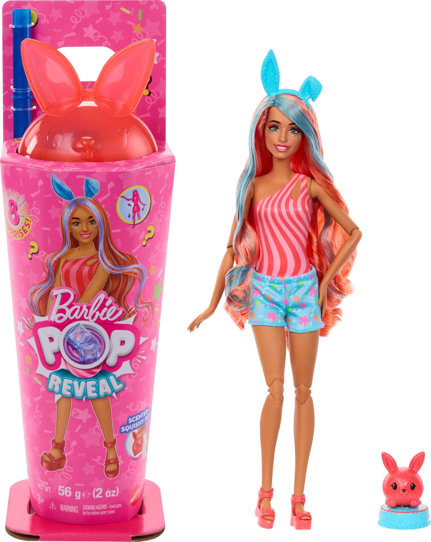 Papusa Barbie Pop Reveal Shakes - Iepuras / 4
