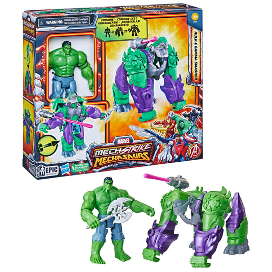 Figurina Mechstrike Mechasaurs - Hulk & Gamma Smasher / 4