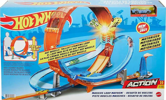 Hot Wheels Pista cu masinuta Massive Loop Mayhem / 1