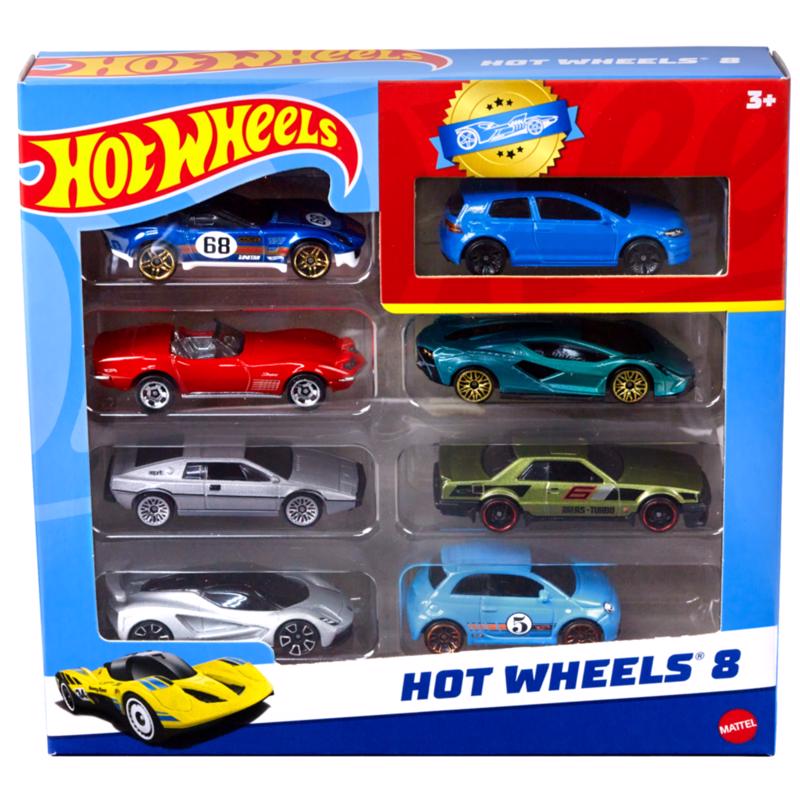 Hot Wheels - Set 8 masinute, 1:64 / 6