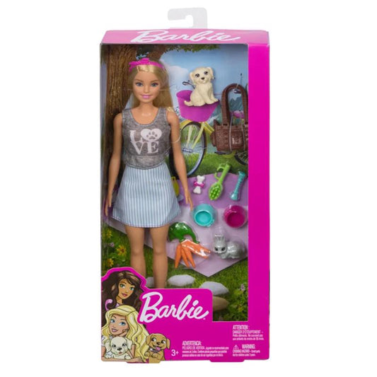 Papusa Barbie cu Animalute si accesorii / 6