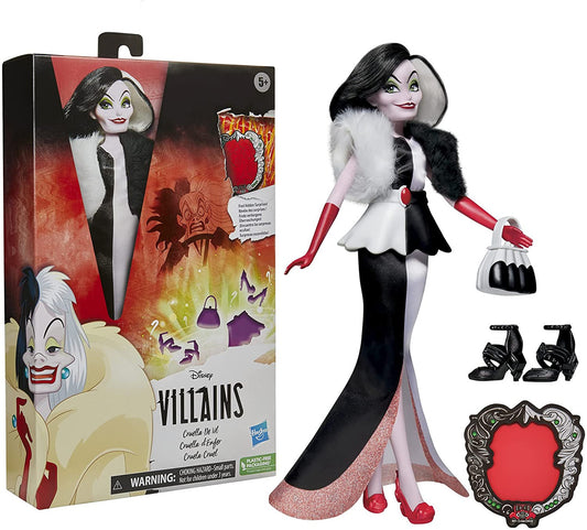 Papusa Disney Villains - Cruella De Vil (din 101 Dalmatieni) / 4