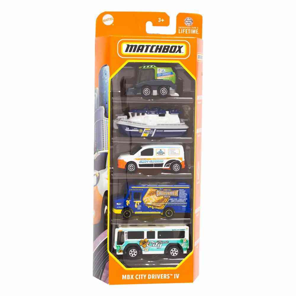 Set 5 masinute - MBX City Drivers IV / 1