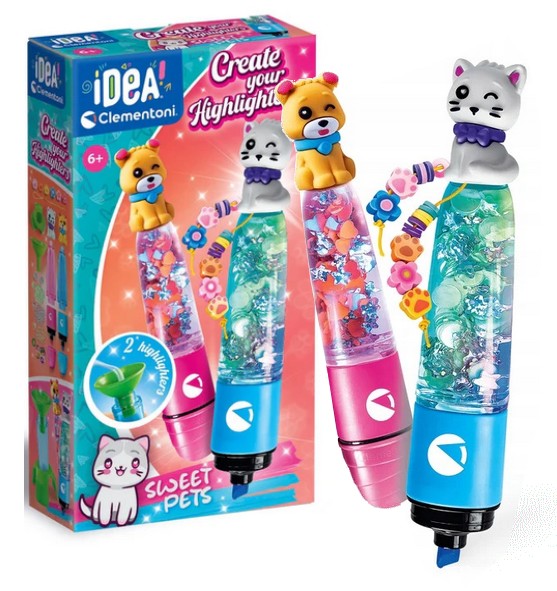 Create Your Highlighters - Creeaza Propriul Iluminator - asortat / 6