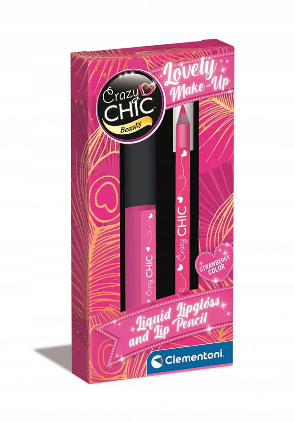 Crazy Chic - Luciu de Buze + Creion - Roz / 16