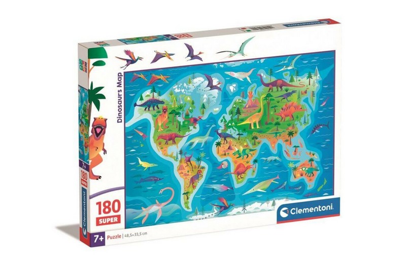 PZL 180 SUPER DINOSAURS MAP =2024= / 6