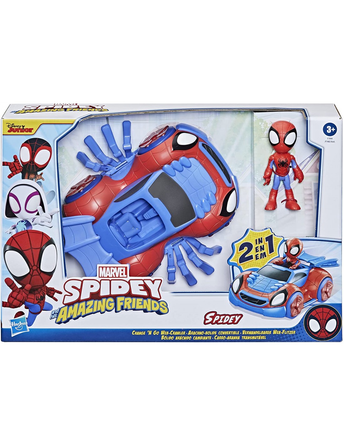 Spidey Prietenii Extraordinari - Set Vehicul Si Figurina Spidey