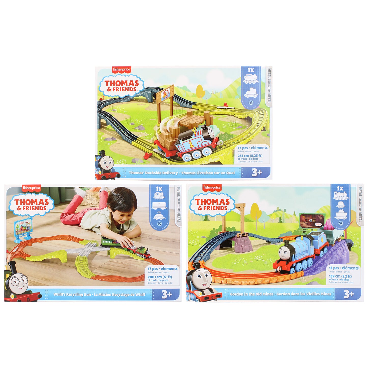 Thomas & Friends Push Along Track Set - asortat