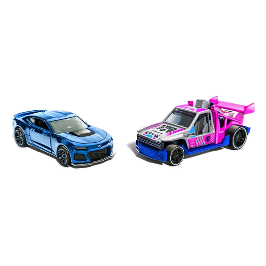 Hot Wheels Pull-back Speeders - 2022 Camaro Zl1 & Lolux