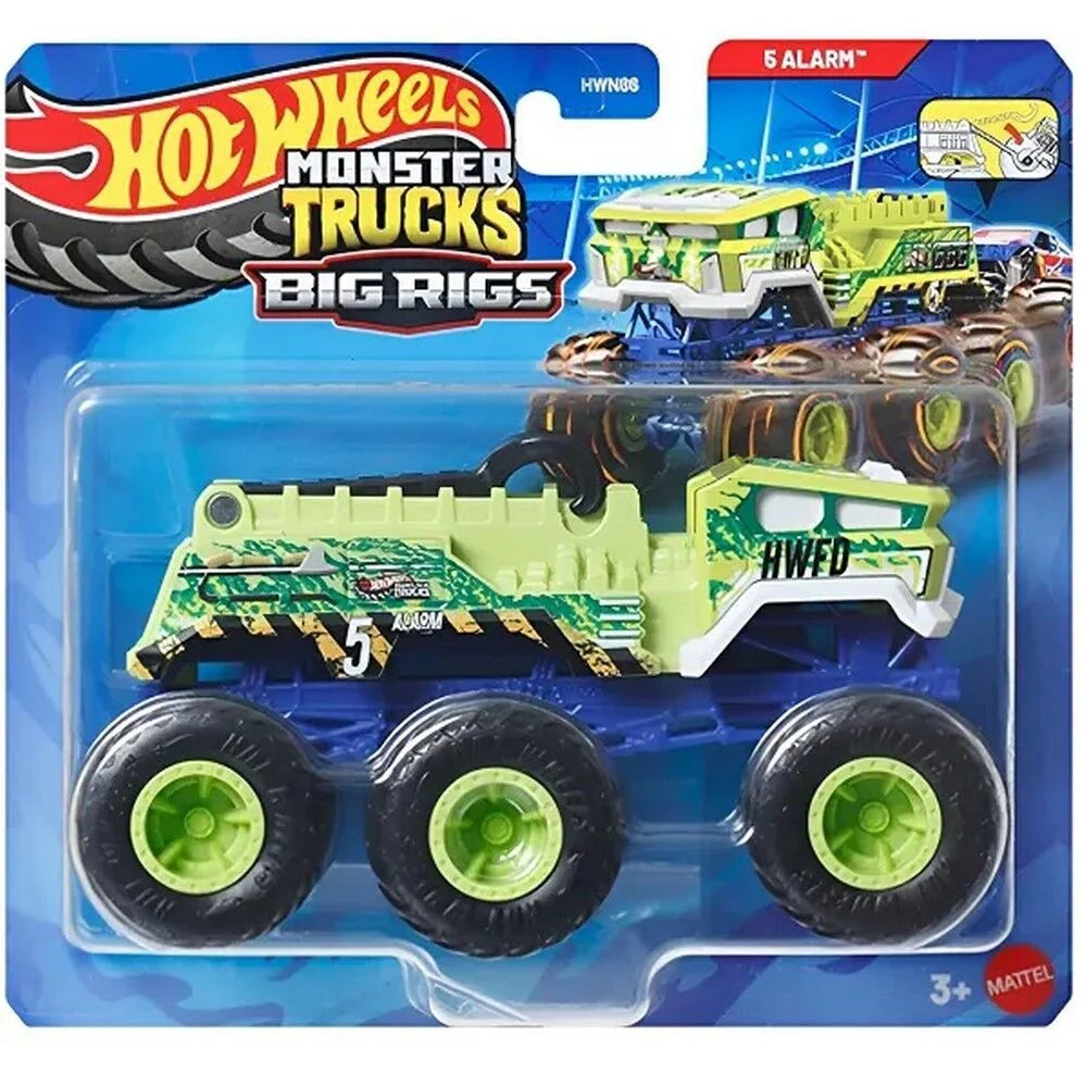 Camion Monster Trucks Big Rigs cu 6 roti - Alarm