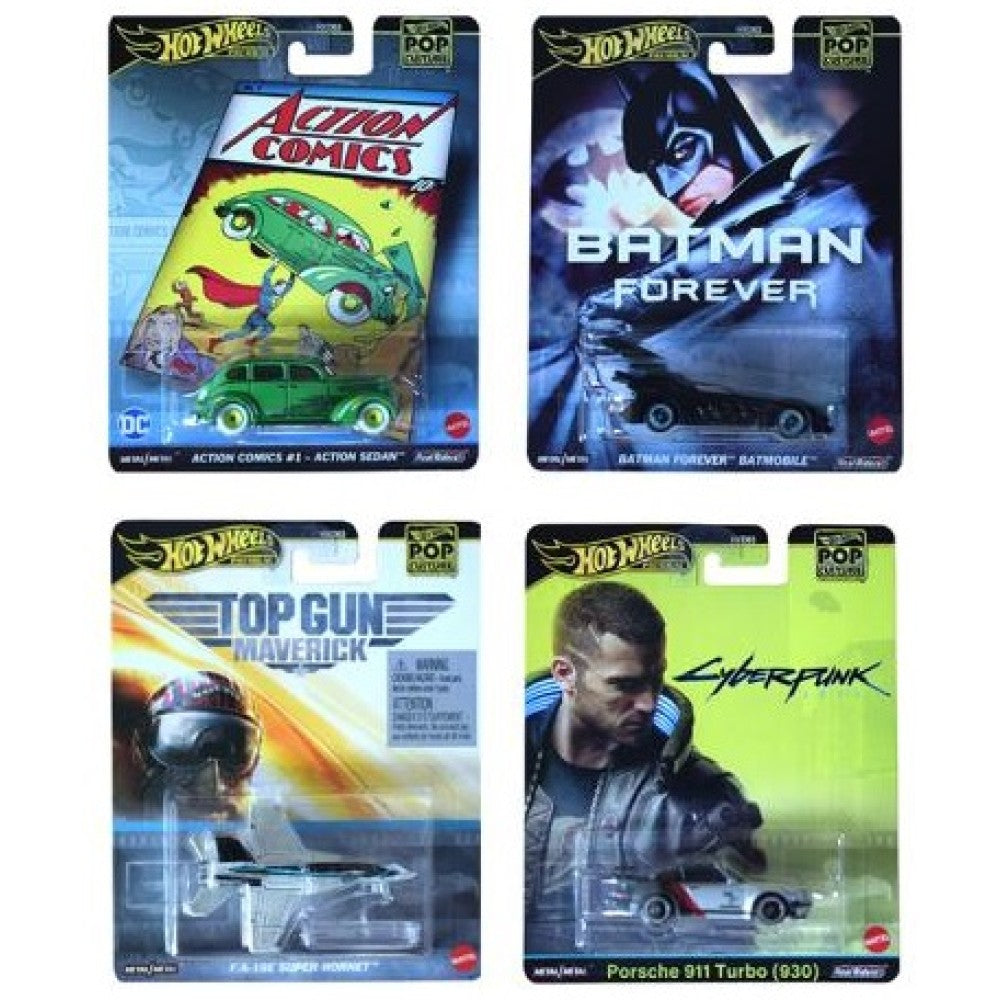 Hot Wheels Premium Pop Culture 1.64, asst. / 10