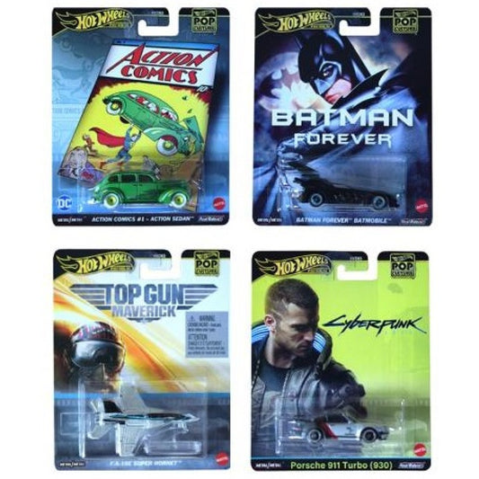 Hot Wheels Premium Pop Culture 1.64, asst. / 10