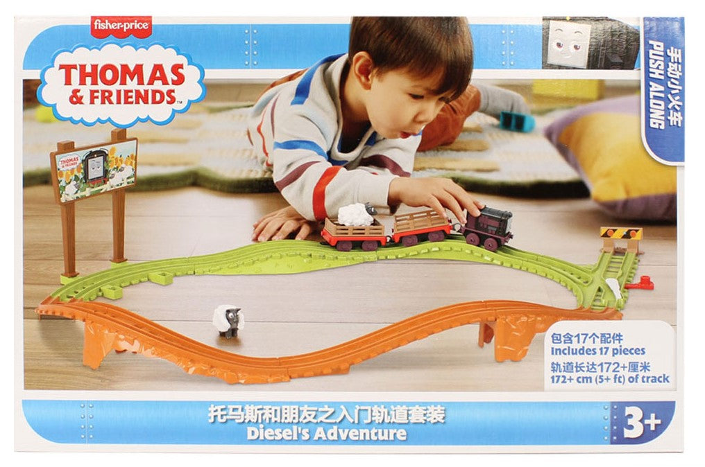 Thomas & Friends Push Along Track Set - Diesel's Adventure