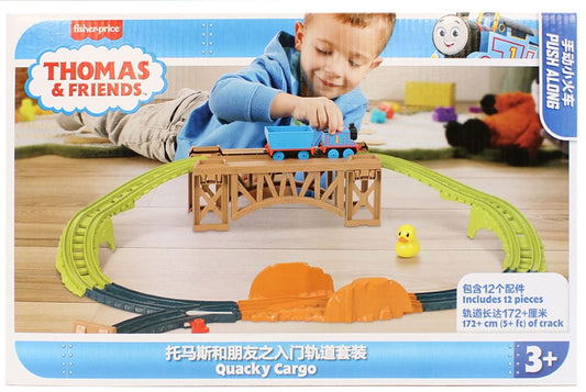 Thomas & Friends Push Along Track Set - Quacky Cargo