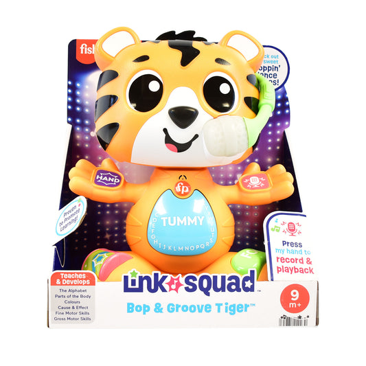 Fisher Price - Tigrul Tummy Interactiv (in engleza)