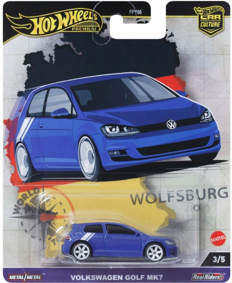 Hot Wheels Premium Car Culture Volkswagen Golf MK7