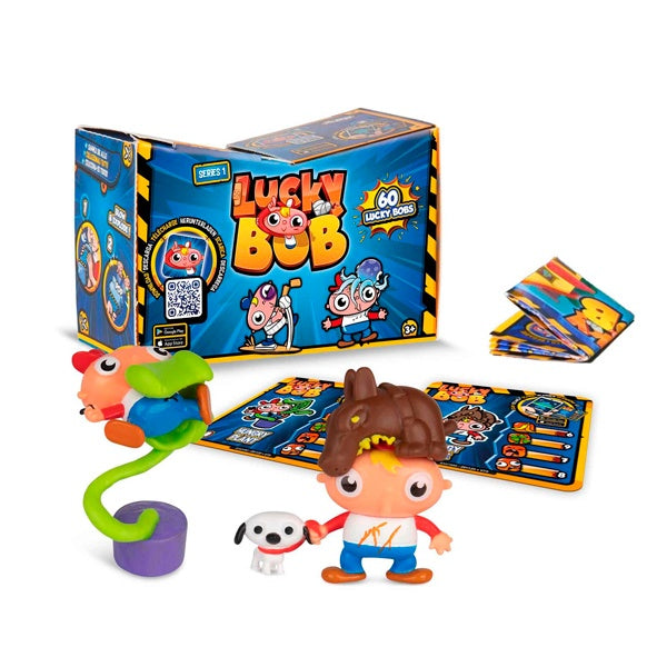 2 figurine Lucky Bob + accesorii surpriza - Seria 1 / 24