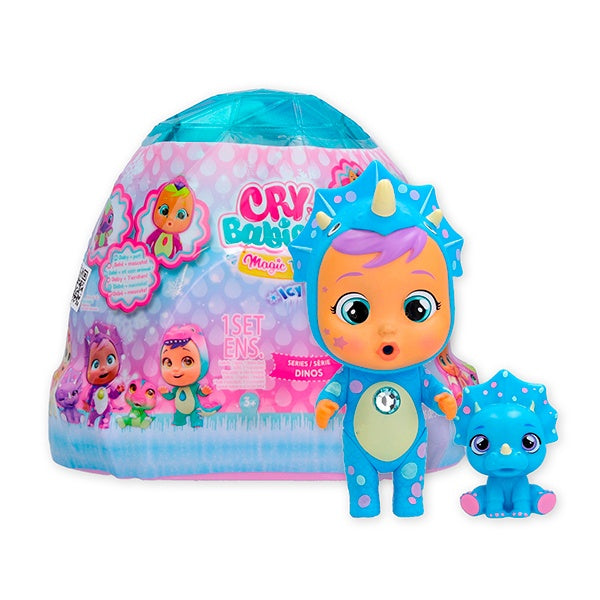 Cry Babies Magic Tears Icy World Dino series / 16