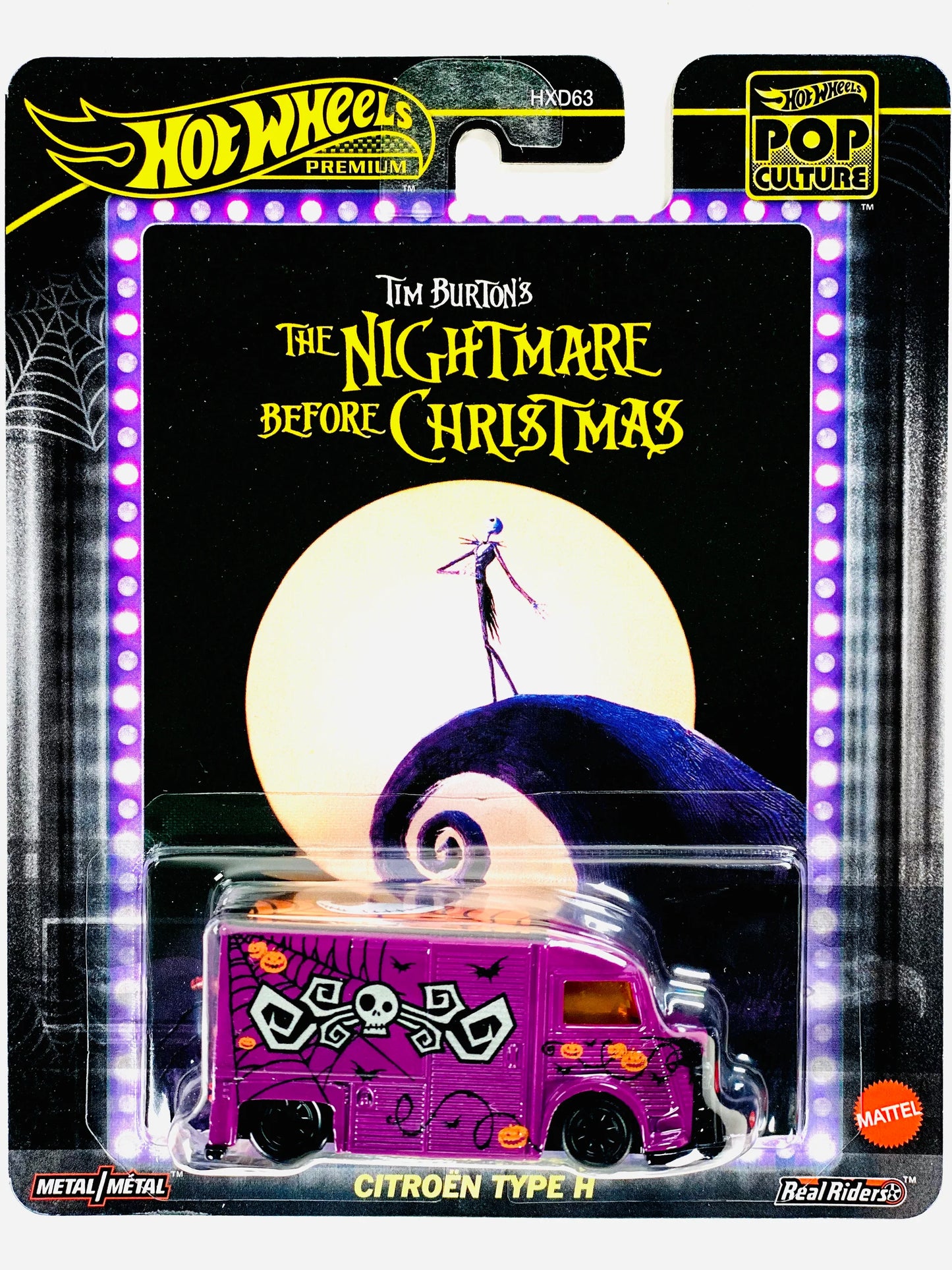 Hot Wheels Premium The Nightmare Before Christmas, Citroen Type H