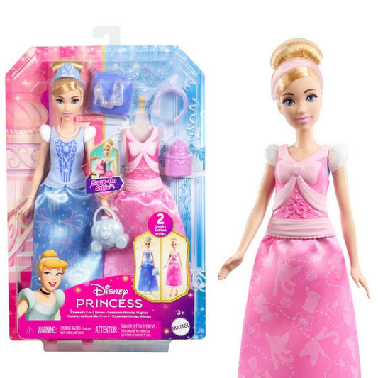 Papusa Disney Princess cu 2 tinute, 30 cm - Cenusareasa / 1