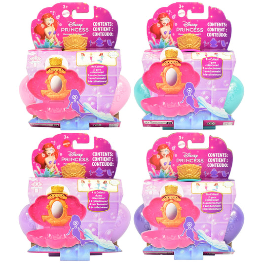 Disney Princess Mermaid Bath Reveal Doll - Papusa Surpriza (4/bax)