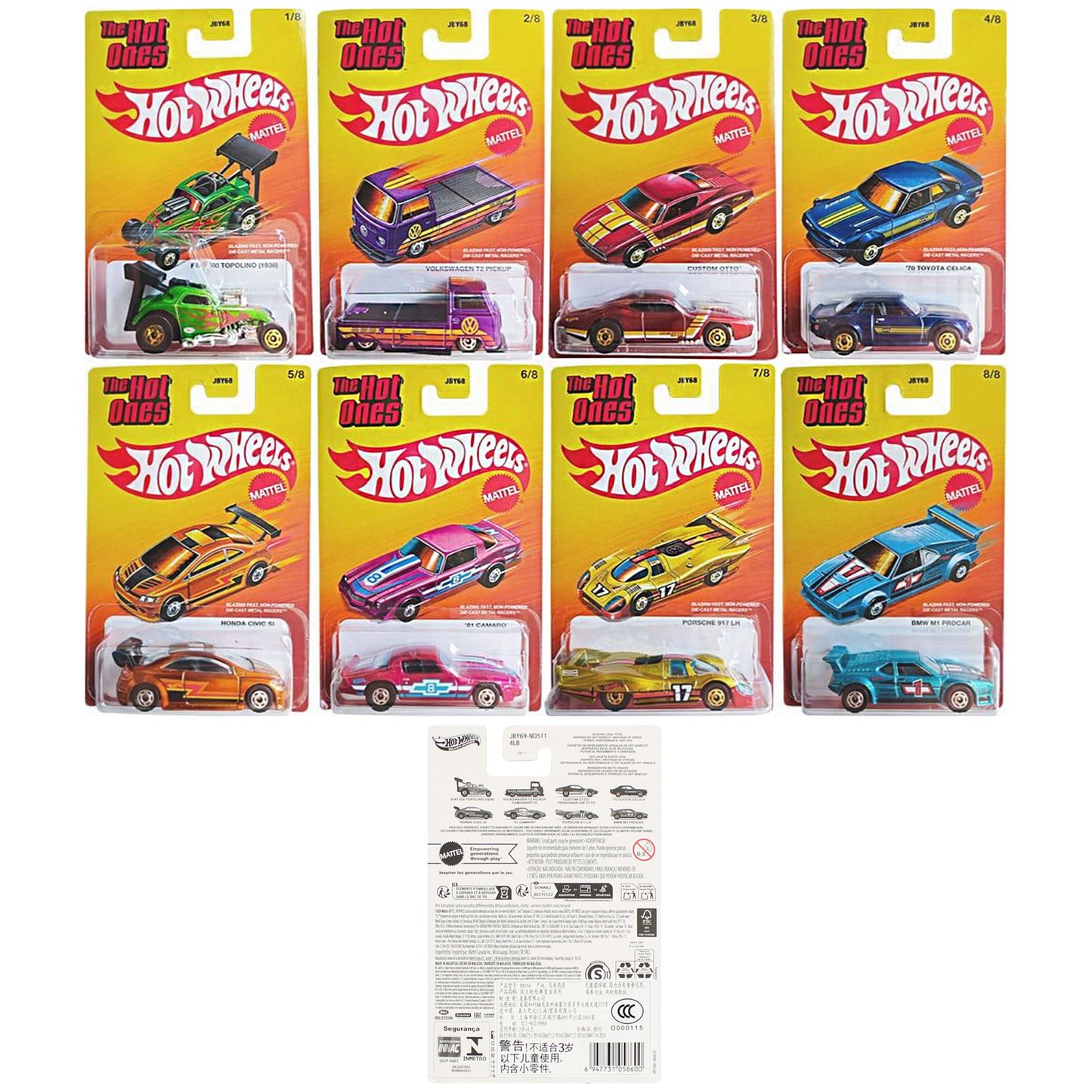 Hot Wheels - The Hot Ones - asortat