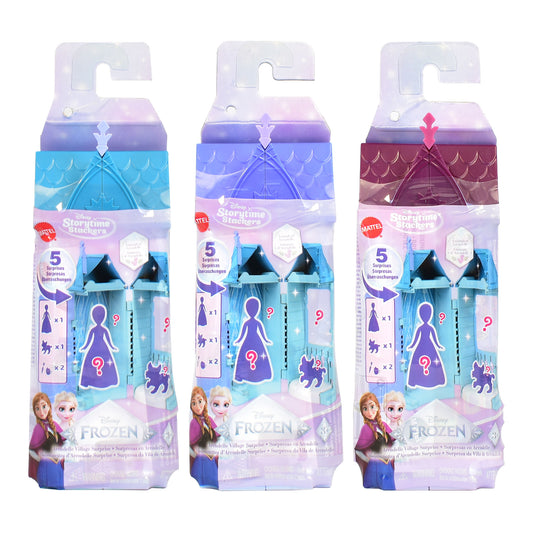 Set surpriza Frozen Arendelle cu mini papusa, 5 piese (3/bax)