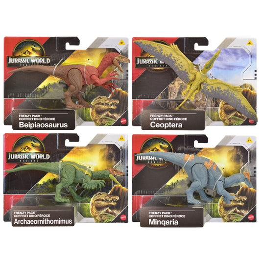 Figurina Jurassic World Rebirth Danger Pack - asortat / 6