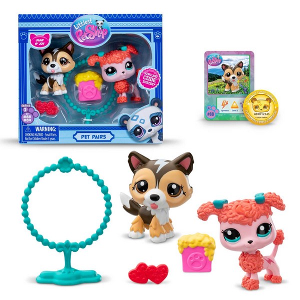 Littlest Pet Shop seria 2, Set 2 Animalute -  Jump N'Joy