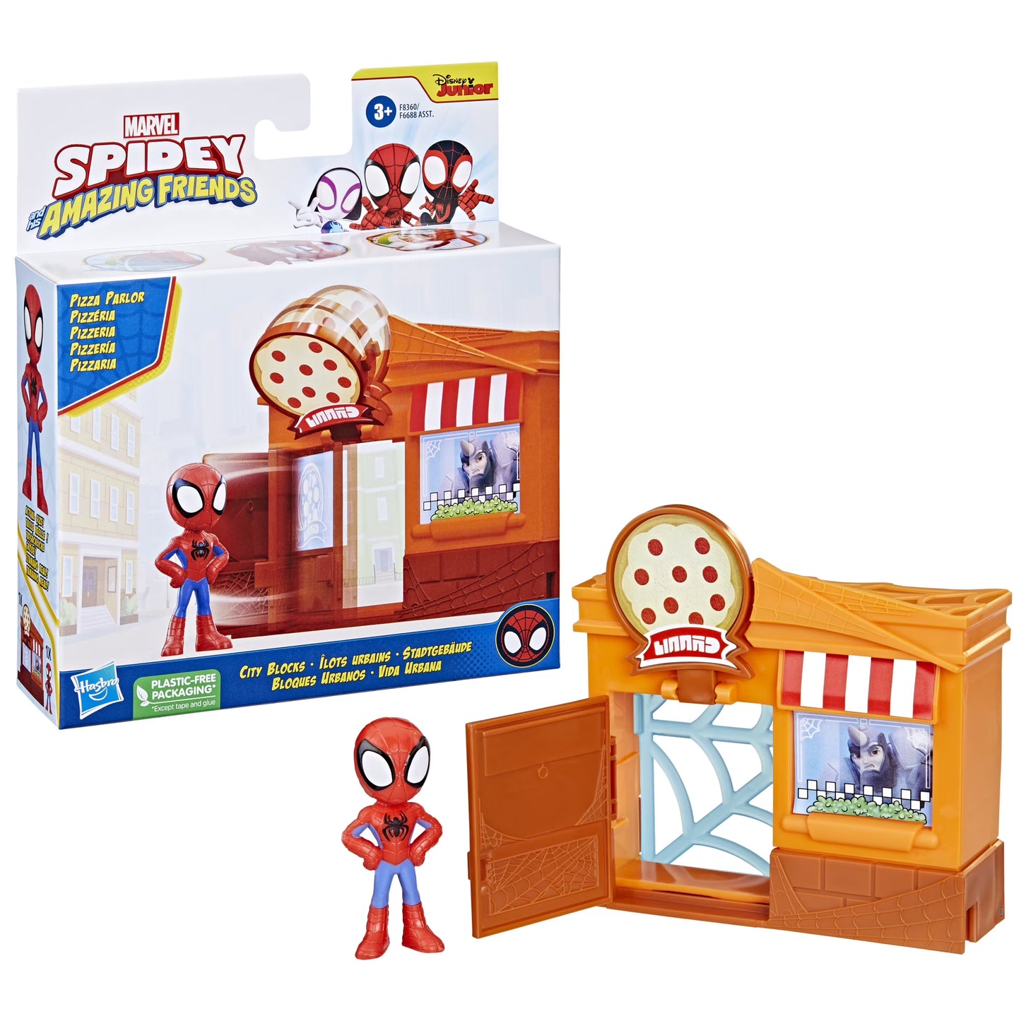 Spidey And His Amazing Friends City Blocks - Pizza Parlor / 3