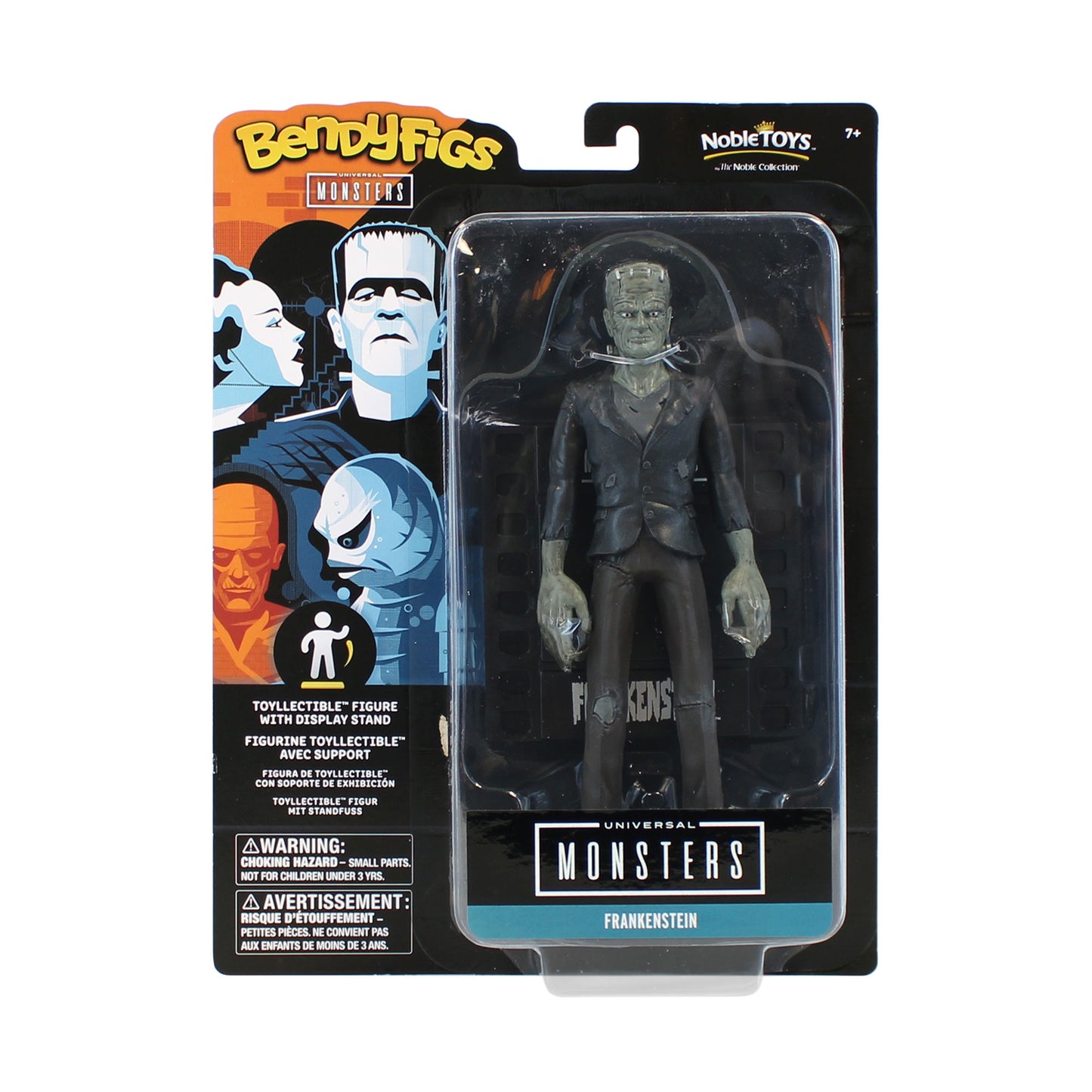 Figurina de colectie Bendyfigs Monsters - Frankenstein 19 cm