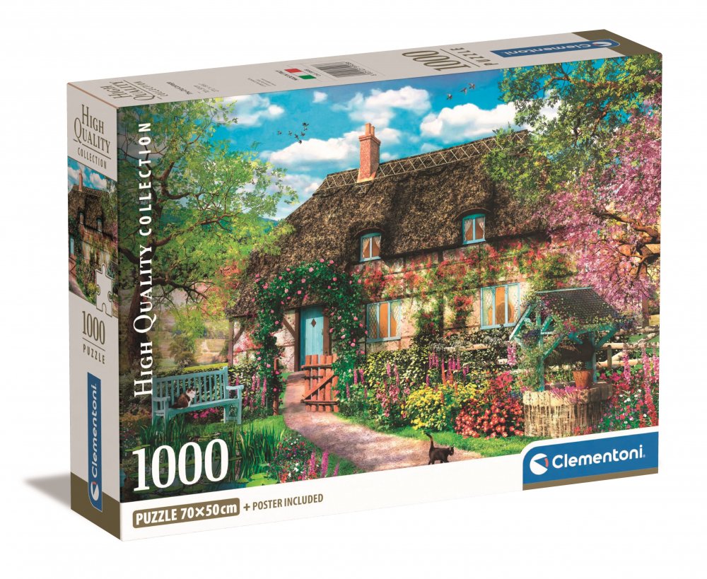 Puzzle Compact 1000 Piese - The Old Cottage