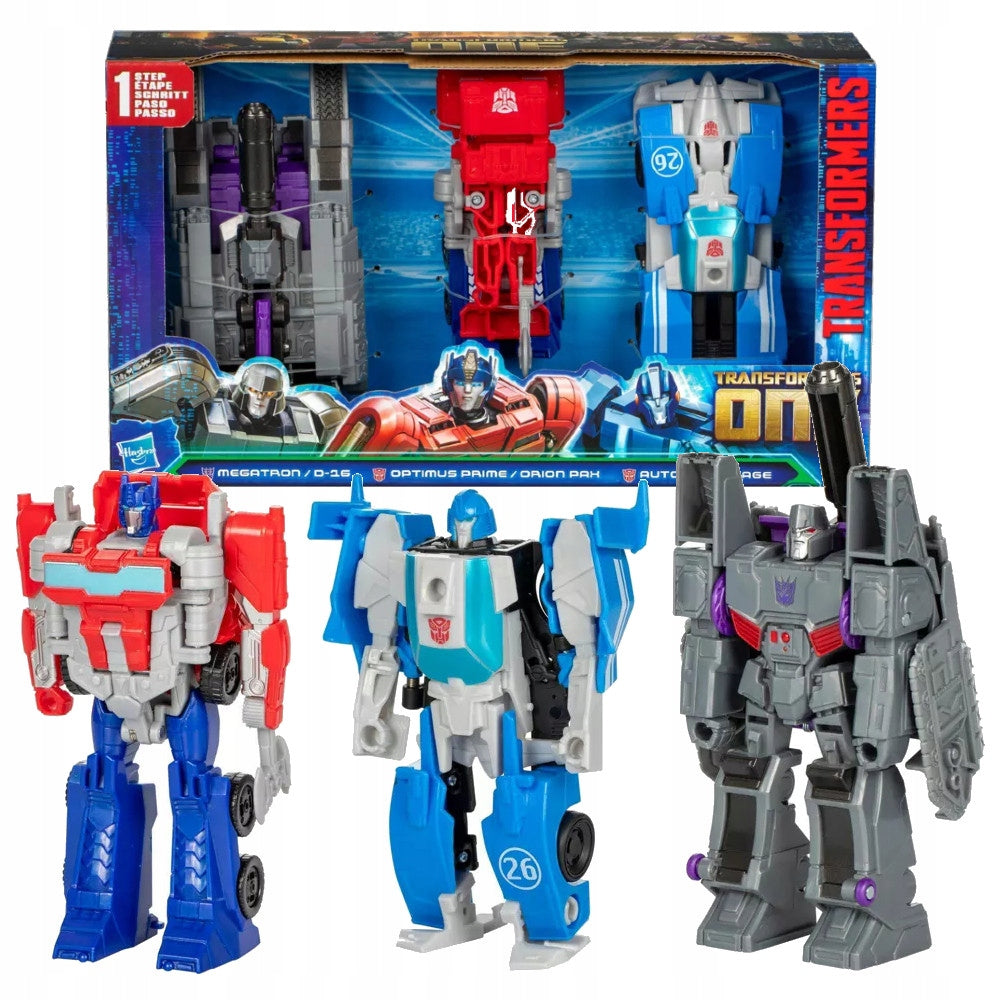 Set 3 Figurine Transformers One - Megatron, Optimus, Autobot / 4