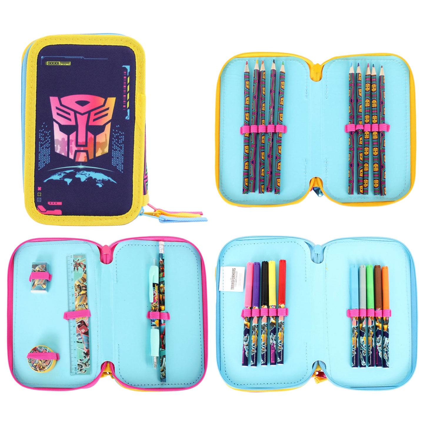 Penar complet echipat cu 3 fermoare - Transformers