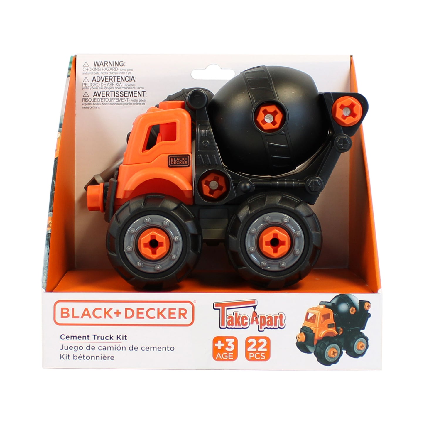 Kit montaj Black & Decker - Betoniera (22 piese)