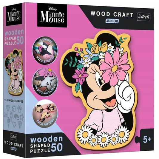 Puzzle lemn junior 50 piese - In lumea lui Minnie / 10