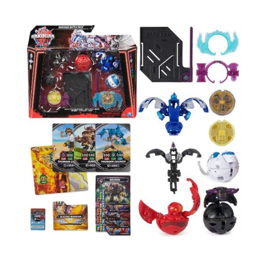 Bakugan Battle - Bruiser/octogan/ventri/hammerhead/butterclaw / 2