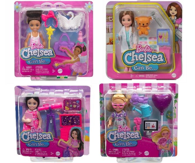 Barbie Papusa Chelsea Can Be - asst. / 12