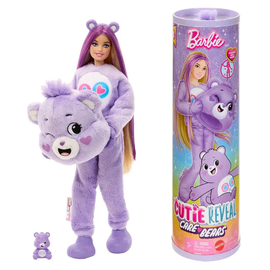 Papusa Barbie Cutie Reveal Care Bears, mov / 2