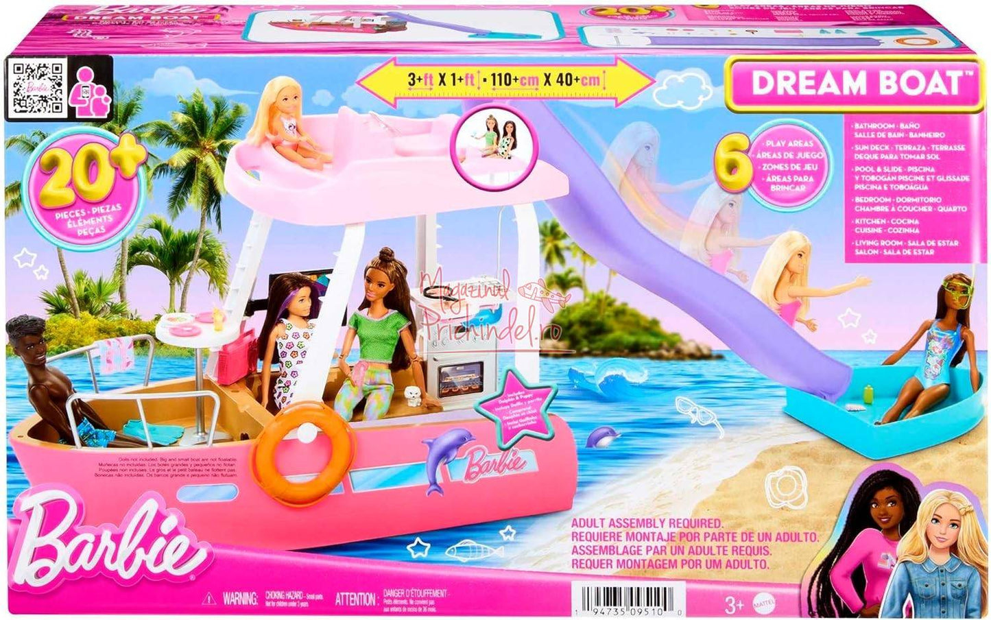 Barbie Set de Joaca Vapor de Vis / 1