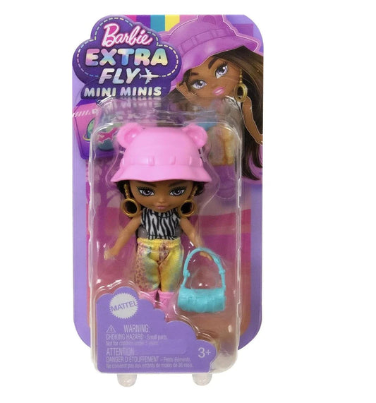 Barbie Extra Mini Minis papusa, bruneta / 1