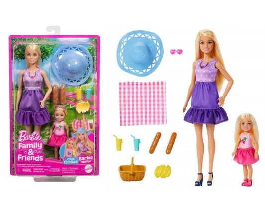 Family & Friends - Papusa Barbie & Chelsea la Picnic / 4