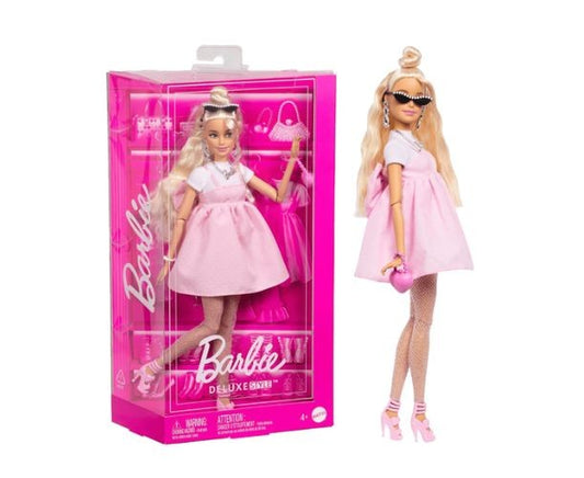 Papusa Barbie Deluxe Style #3 - Tinuta Pastel Roz / 2